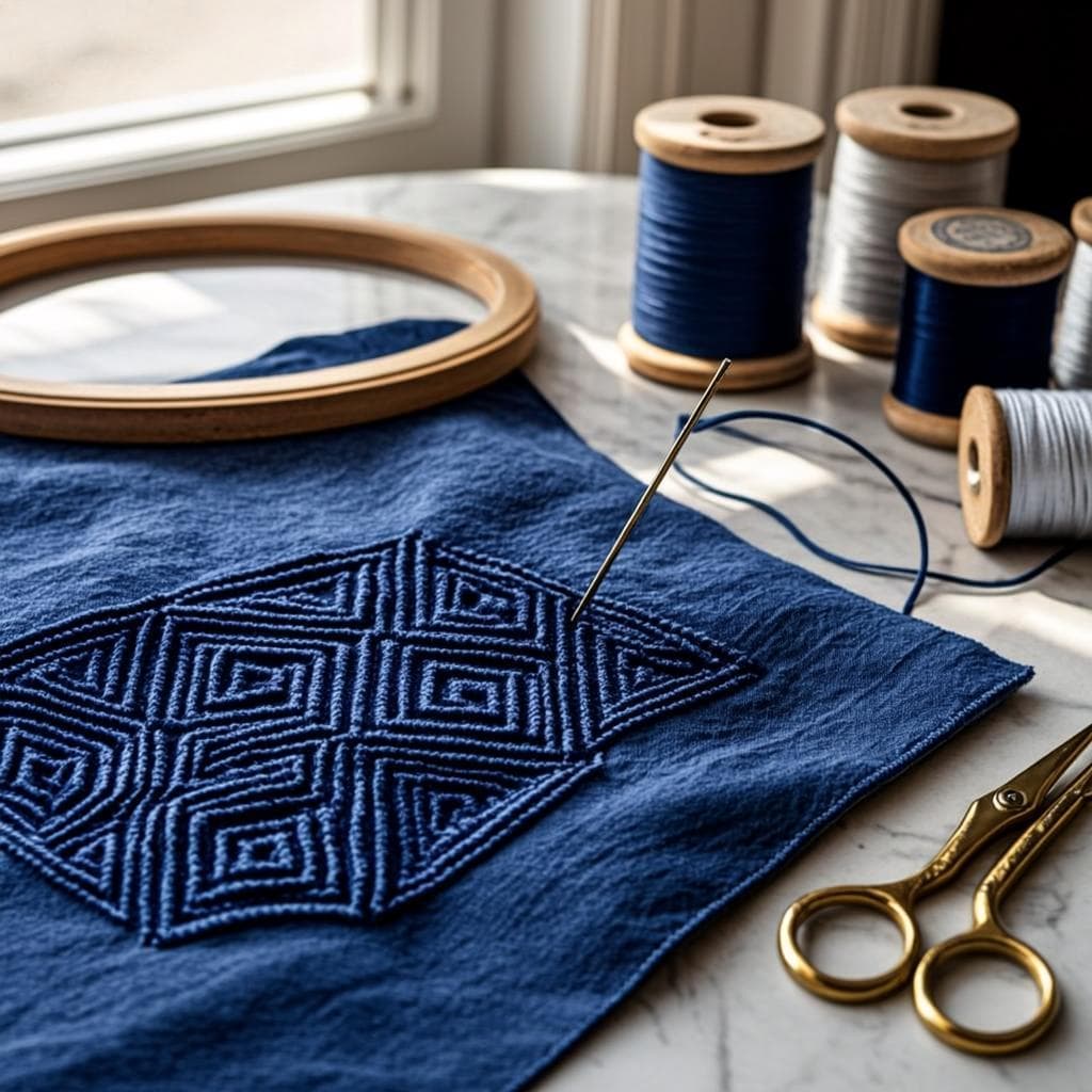 Broderie bazin — LEYE & LO